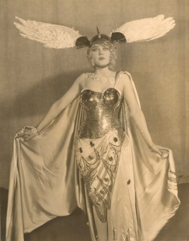 Actress Marion Martin in George White’s Scandals, 1928. Via Wikimedia Commons.