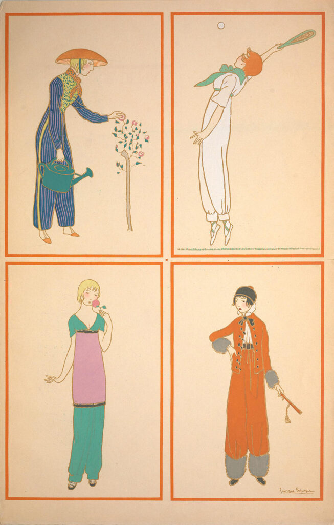 Georges Lepape, Les choses de Paul Poiret. Pour Paul Poiret par Maquet, 1911.