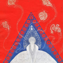 Harper's Bazar cover for February 1916 by Erté. Via Wikimedia Commons.