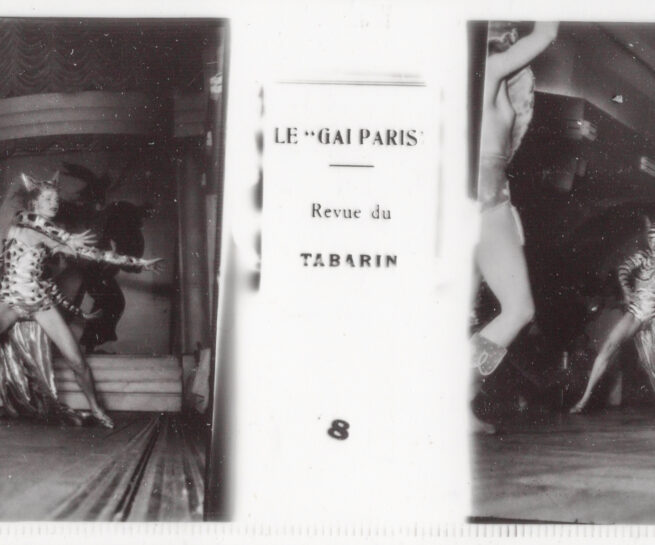 'Le "Gai Paris" Revue Du Tabarin' Stereoscopic Photos, c. 1940-1951, France. The Underpinnings Museum