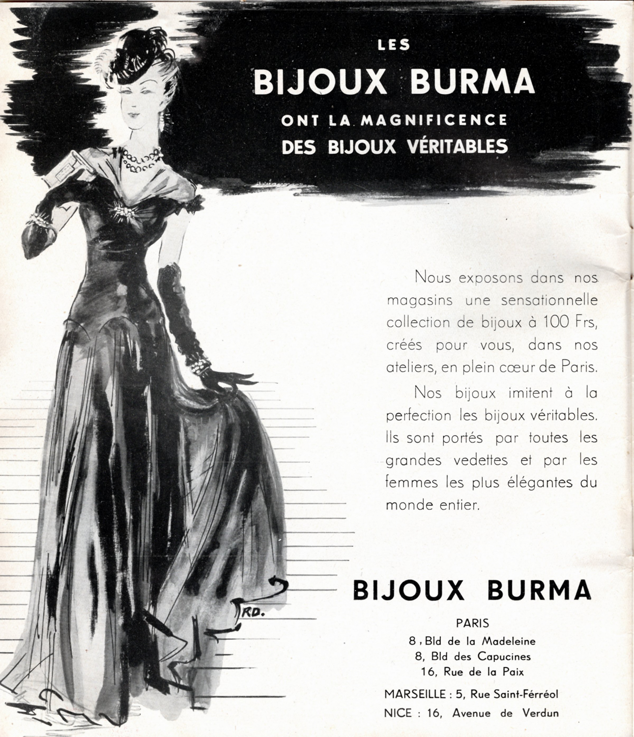 'Un Vrai Paradis' 1939 Programme By Le Bal Tabarin, France. The Underpinnings Museum