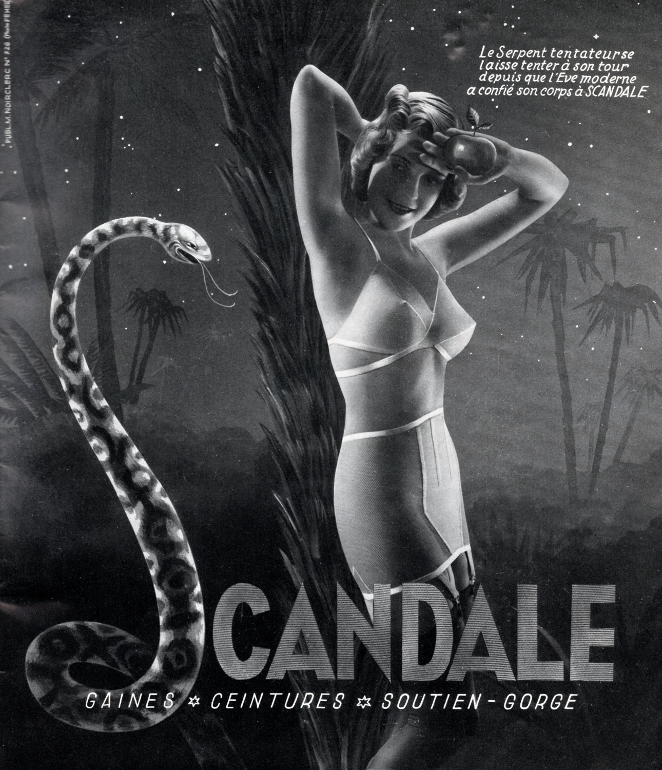 'Un Vrai Paradis' 1939 Programme By Le Bal Tabarin, France. The Underpinnings Museum