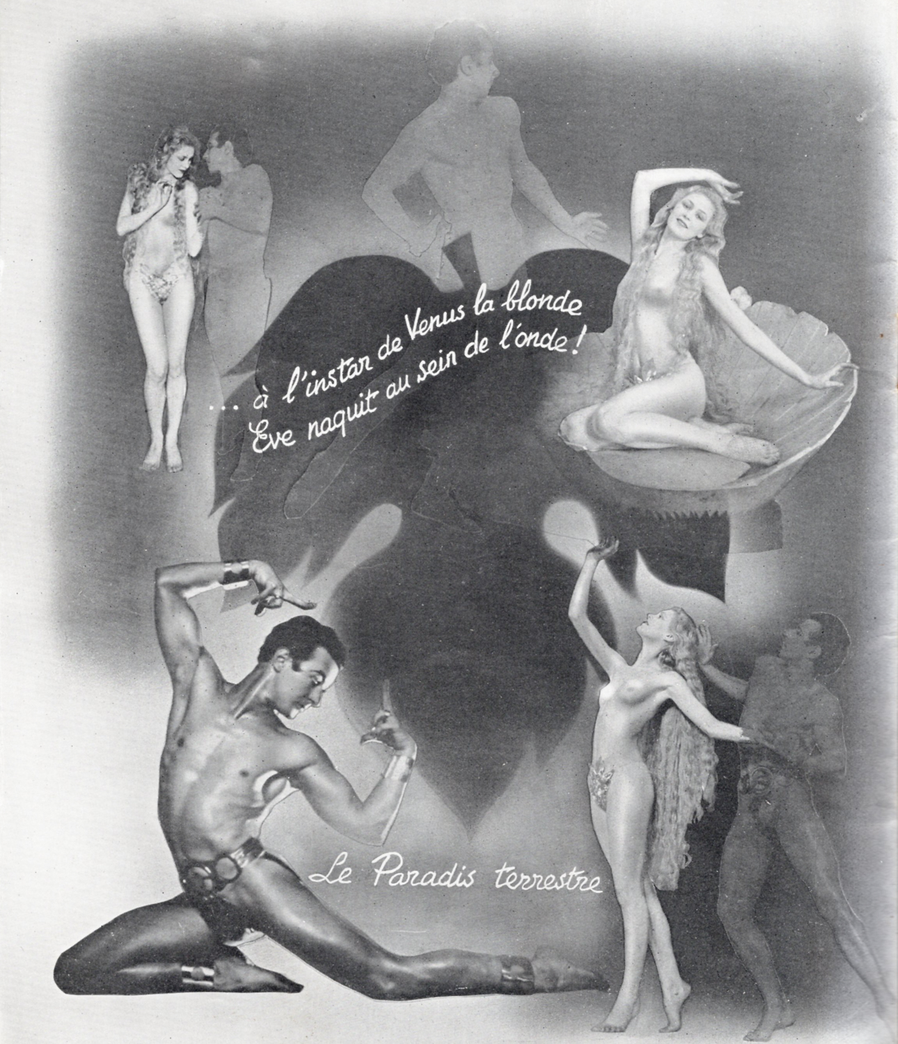 'Un Vrai Paradis' 1939 Programme By Le Bal Tabarin, France. The Underpinnings Museum