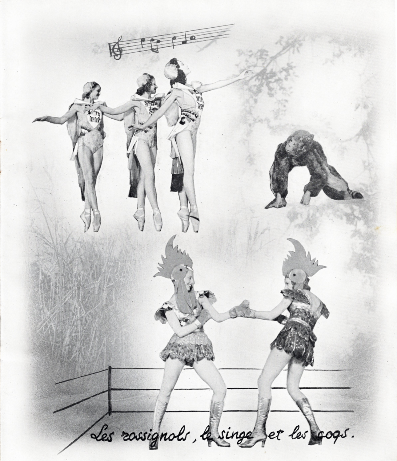 'Un Vrai Paradis' 1939 Programme By Le Bal Tabarin, France. The Underpinnings Museum