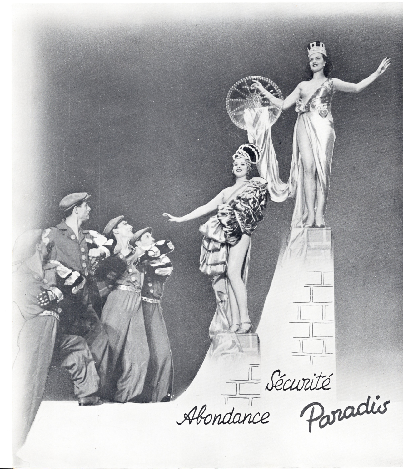 'Un Vrai Paradis' 1939 Programme By Le Bal Tabarin, France. The Underpinnings Museum