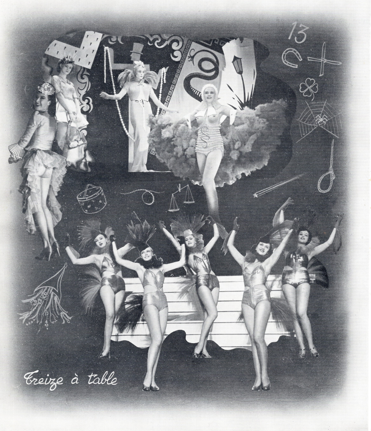 'Un Vrai Paradis' 1939 Programme By Le Bal Tabarin, France. The Underpinnings Museum