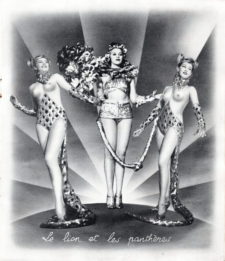 'Un Vrai Paradis' 1939 Programme By Le Bal Tabarin, France. The Underpinnings Museum