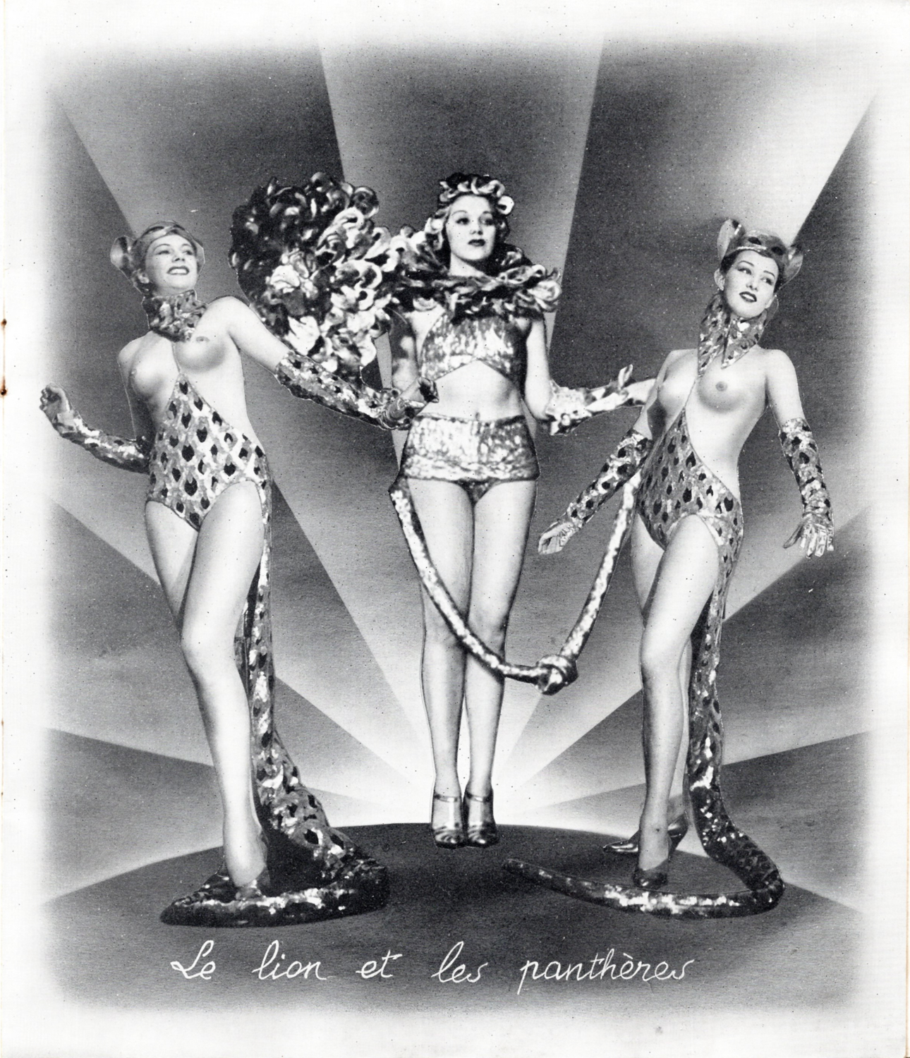 'Un Vrai Paradis' 1939 Programme By Le Bal Tabarin, France. The Underpinnings Museum