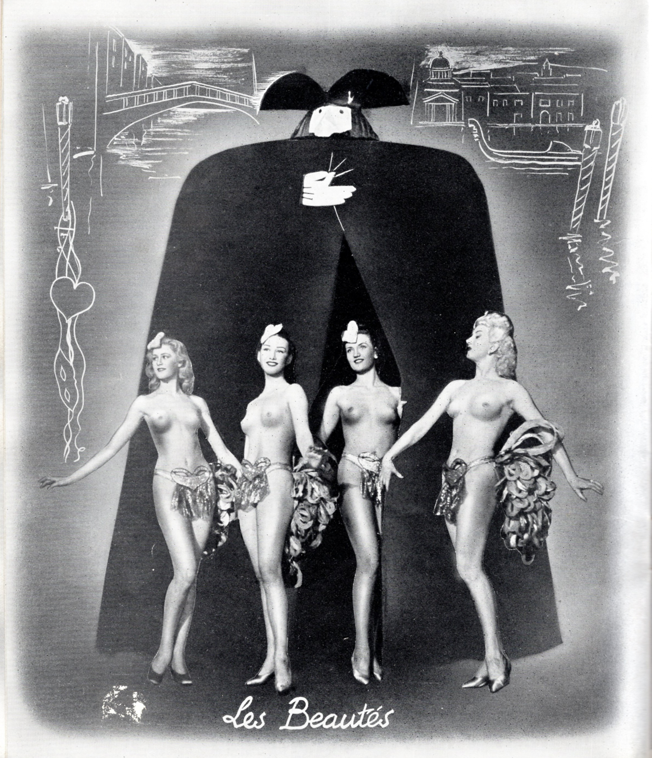 'Un Vrai Paradis' 1939 Programme By Le Bal Tabarin, France. The Underpinnings Museum