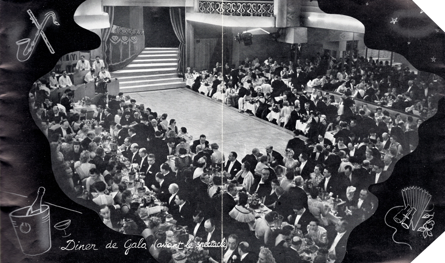 'Un Vrai Paradis' 1939 Programme By Le Bal Tabarin, France. The Underpinnings Museum