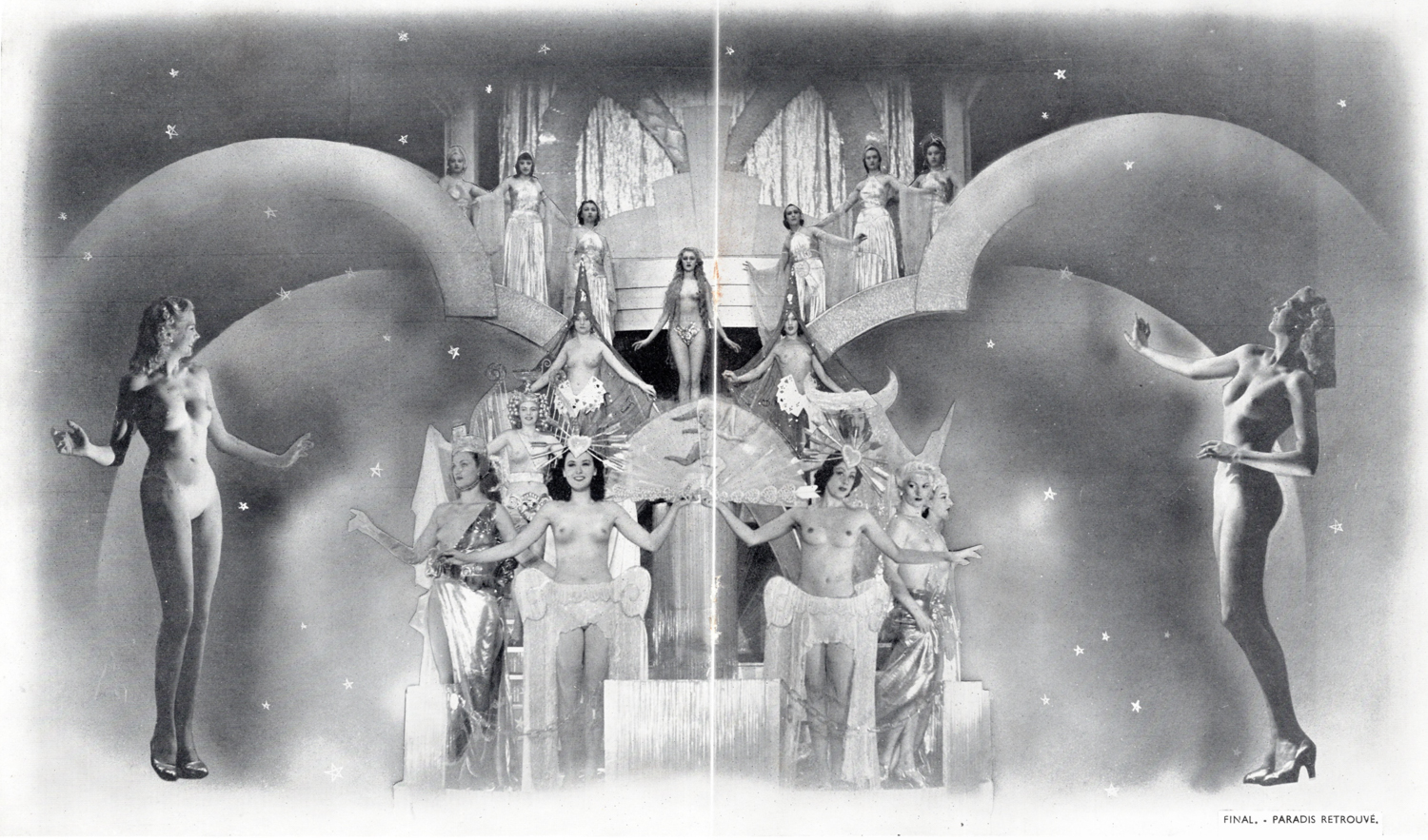 'Un Vrai Paradis' 1939 Programme By Le Bal Tabarin, France. The Underpinnings Museum