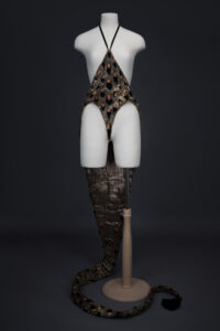 'La Panthère' Sequinned Halter Bodysuit With Tail By Erté, c. 1939, France. The Underpinnings Museum. Photography by Tigz Rice