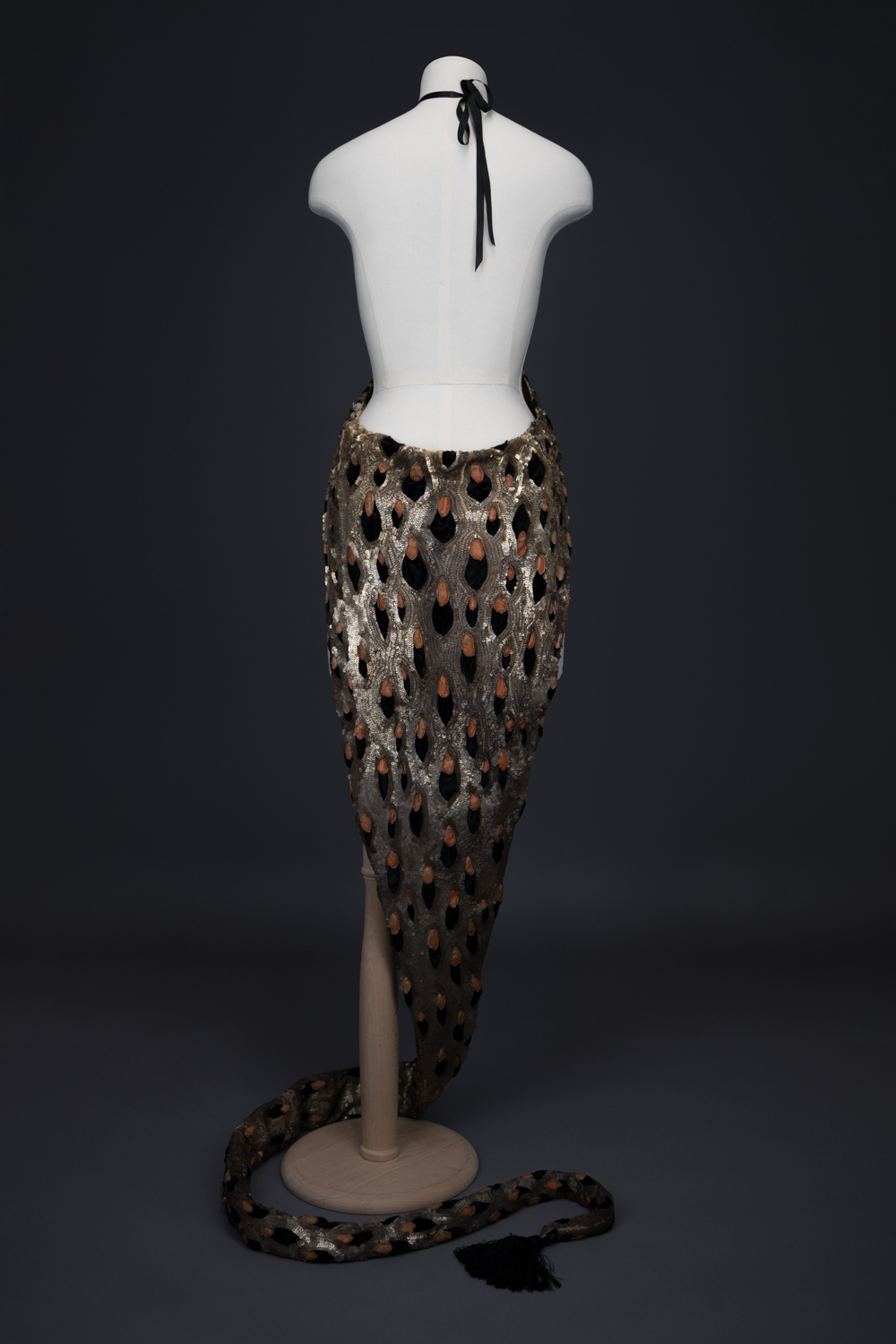 'La Panthère' Sequinned Halter Bodysuit With Tail By Erté, c. 1939, France. The Underpinnings Museum. Photography by Tigz Rice