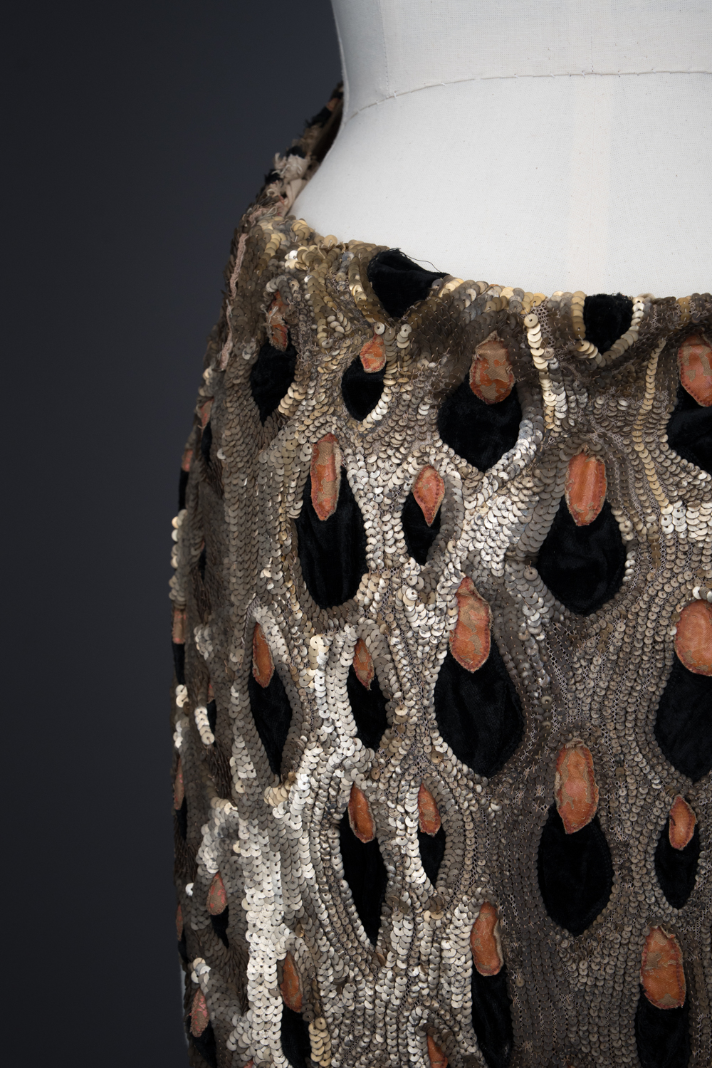 'La Panthère' Sequinned Halter Bodysuit With Tail By Erté, c. 1939, France. The Underpinnings Museum. Photography by Tigz Rice