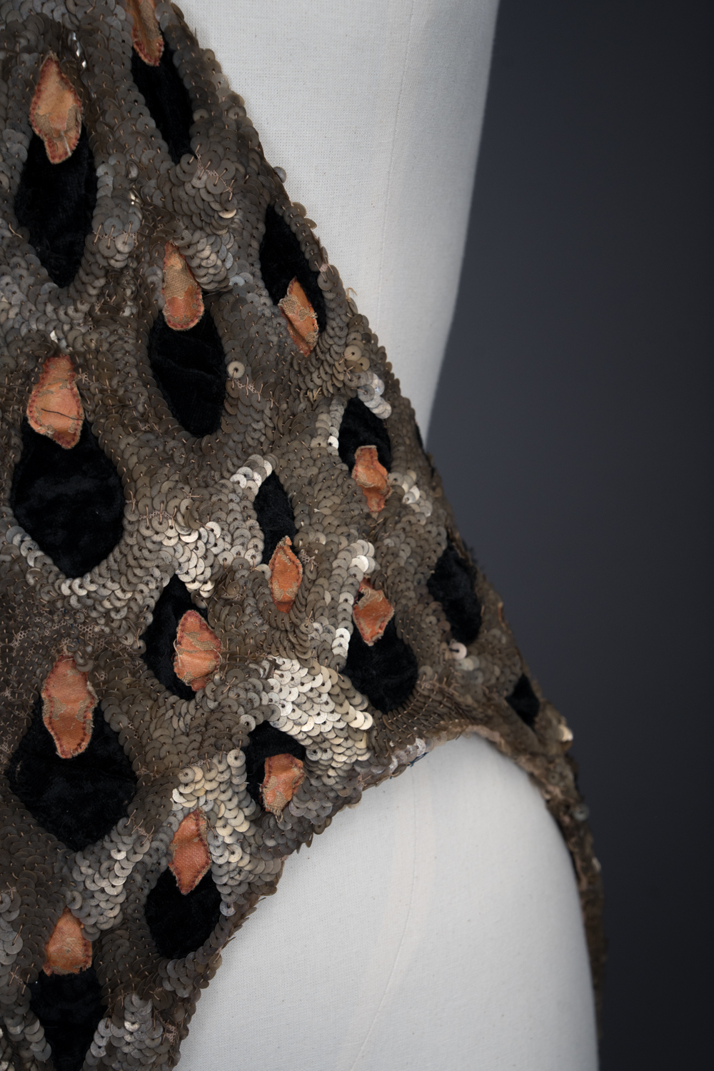 'La Panthère' Sequinned Halter Bodysuit With Tail By Erté, c. 1939, France. The Underpinnings Museum. Photography by Tigz Rice