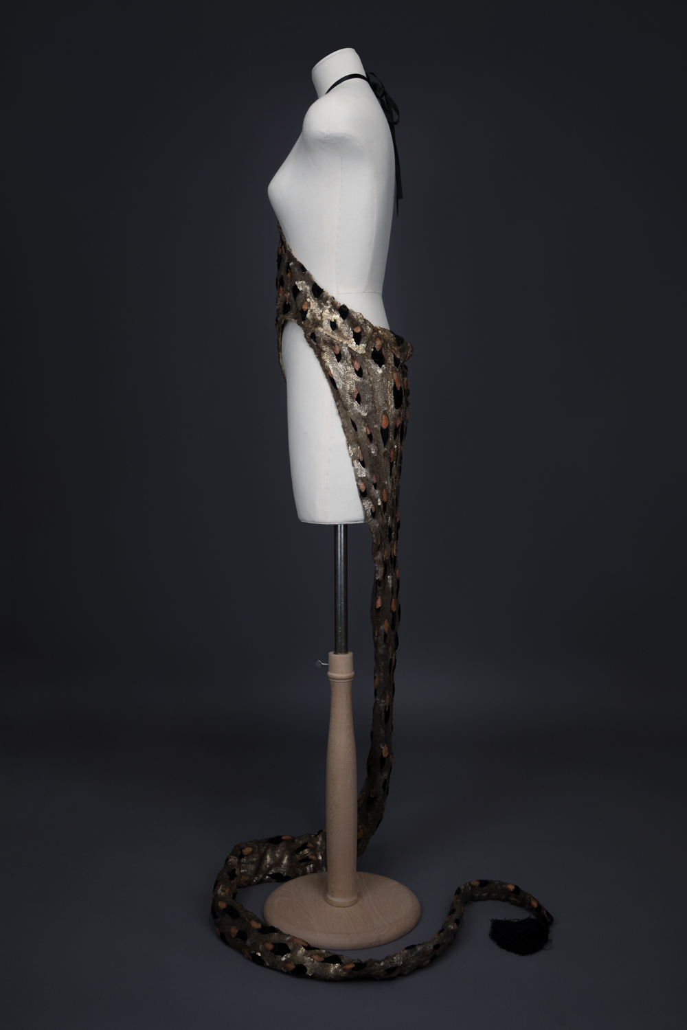 'La Panthère' Sequinned Halter Bodysuit With Tail By Erté, c. 1939, France. The Underpinnings Museum. Photography by Tigz Rice