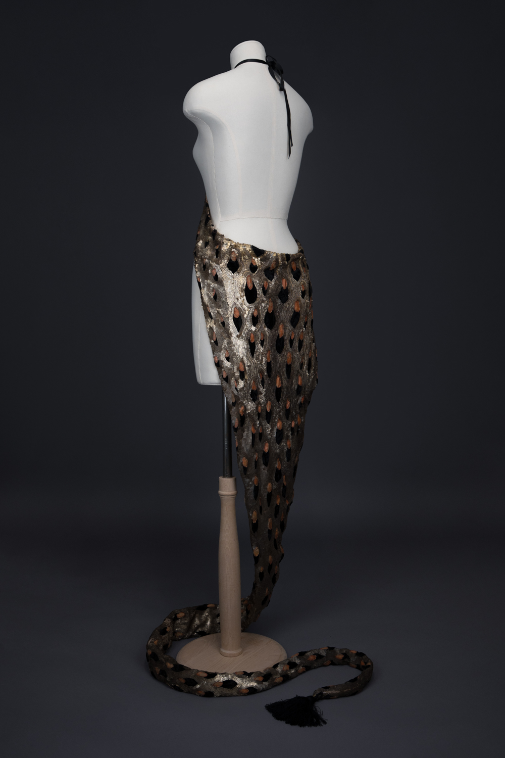 'La Panthère' Sequinned Halter Bodysuit With Tail By Erté, c. 1939, France. The Underpinnings Museum. Photography by Tigz Rice