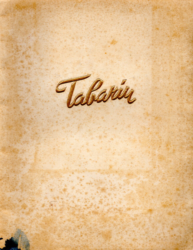 'Reflets' Souvenir Album By Tabarin, 1949-1951, France. The Underpinnings Museum.