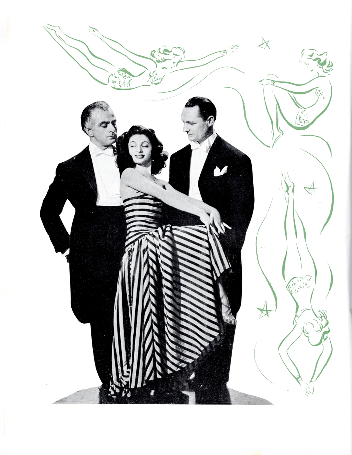 'Reflets' Souvenir Album By Tabarin, 1949-1951, France. The Underpinnings Museum.