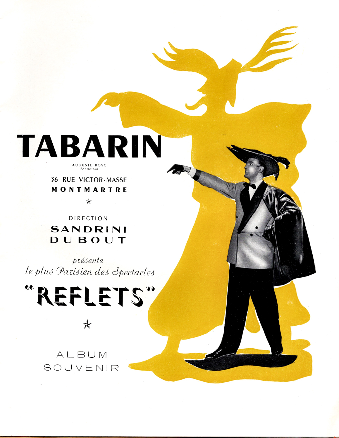 'Reflets' Souvenir Album By Tabarin, 1949-1951, France. The Underpinnings Museum.