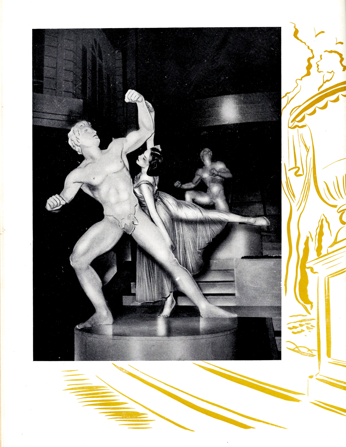'Reflets' Souvenir Album By Tabarin, 1949-1951, France. The Underpinnings Museum.